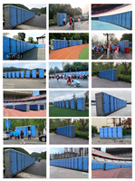 Toilettes chimiques portables préfabriquées en HDPE pour la construction, à vendre