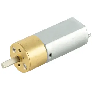 Serratura della porta di Gear Motore di CC Mini 15 millimetri Rotonda Gearbox Motor 3v 5v 6v