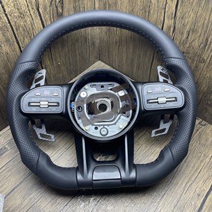 <span class=keywords><strong>Volant</strong></span> en cuir et fibre de carbone pour Mercedes Benz <span class=keywords><strong>W204</strong></span>, compatible avec Cla C117 W176 W212 W213 W207 W218 X204 W117 S204 C204 <span class=keywords><strong>C63</strong></span> <span class=keywords><strong>AMG</strong></span> - Product Image 6