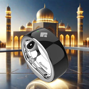 Tasbih <b>Ring</b> Stainless Steel QB708 Digital Tasbeeh Counter Finger Tally <b>Smart</b> Zikr <b>Ring</b> - Product Image 2