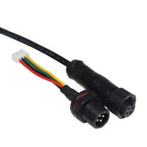 Bảng điều khiển-Mount kết nối không thấm nước M12 2pin 3pin 4pin 5pin Nam Nữ IP67 IP68 kết nối cáp - Product Image 2