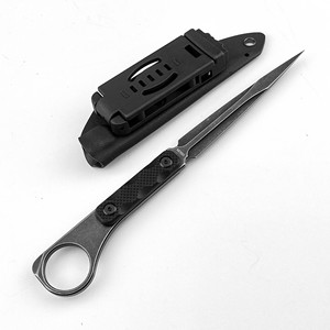 Couteau TK, lame en acier inoxydable, couteau multifonctionnel, manche G10, qualité industrielle, gaine Kydex pour l'extérieur, clip de ceinture - Product Image 5
