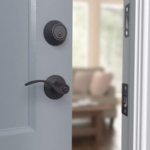 モダンコンテンポラリーマットブラックヘビーデューティーシングルシリンダーデッドボルトロック - Product Image 6