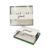 Caja de Regalo Personalizada al por Mayor para Pastelería, Postres, Impermeable, Portátil, Reciclada, con Funda Impresa