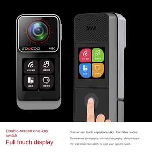 Cámara Deportiva SAW1 4k Gran Angular UHD para Ciclismo, Grabadora de Video WIFI, Cámara Digital de Acción para Ciclismo, Compatible con Función de Transmisión en Vivo - Product Image 4