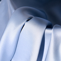 Tissu satiné double face respirant et écologique pour femmes, 61 % acétate, 39 % polyester, tissé pour chemises de printemps et d'été