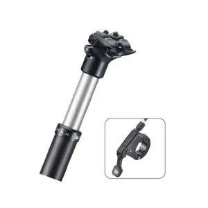 OEM Promax Supply Snow Bike Dropper Post Seatpost Adjust Black Anodized Length 370/425mm