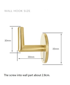 Crochets de <span class=keywords><strong>rideau</strong></span>, accessoires de rideaux minimalistes pour la maison, acier résistant à la rouille, montage facile, marque ZHUODI, couleurs, <span class=keywords><strong>angle</strong></span> droit - Product Image 5