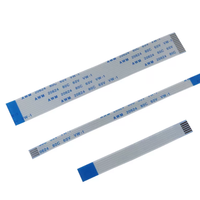 Câble ruban FFC 2 conducteurs 10P pour applications électroniques, pour Awm 20706 105C 60V Vw-1