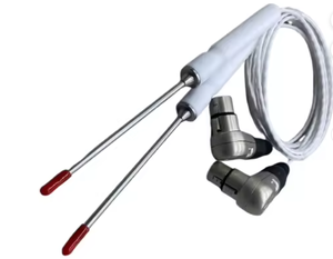 Waterdichte <span class=keywords><strong>PT100</strong></span> sensor met USB-communicatie voor ruig milieu, <span class=keywords><strong>teflon</strong></span>-gecoat kunststof, OEM/ODM - Product Image 1