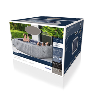 <span class=keywords><strong>Bestway</strong></span> 60161 Offre Spéciale baignoires de <span class=keywords><strong>spa</strong></span> de luxe en plein air bain à remous piscine <span class=keywords><strong>gonflable</strong></span> et <span class=keywords><strong>spa</strong></span> avec App Control 5-7 personnes - Product Image 6