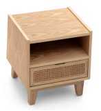 Offre Spéciale nordique Accent bois naturel <span class=keywords><strong>osier</strong></span> rotin meubles <span class=keywords><strong>de</strong></span> chambre petite <span class=keywords><strong>table</strong></span> <span class=keywords><strong>de</strong></span> nuit <span class=keywords><strong>table</strong></span> <span class=keywords><strong>de</strong></span> <span class=keywords><strong>chevet</strong></span> - Product Image 2