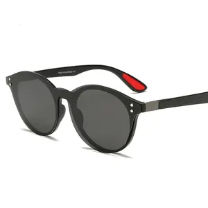 2020 Nieuwe collectie fashion clear lens zonnebril met magnetische gepolariseerde clip op