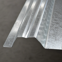 Plancher ouvert en acier galvanisé YX76-305-915 de Source Factory, longueur personnalisée pour plancher composite