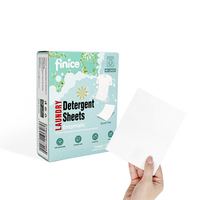 Tablettes et feuilles de lessive concentrées écologiques légères de marque privée OEM ODM du fabricant Finice