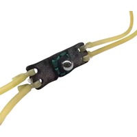 Lance-pierre automatique avec bande élastique spéciale, chargeur de billes en acier, accessoires de visée, semi-automatique, léger, durable, pour la chasse et les activités de plein air