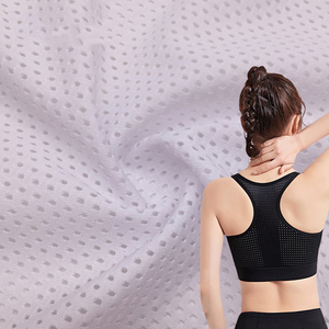 Tissu de sport personnalisé en maille respirante extensible dans les 4 sens, 88 % polyester, 12 % élasthanne, idéal pour soutiens-gorge, collants de <span class=keywords><strong>gymnastique</strong></span> et robes de soirée - Product Image 1