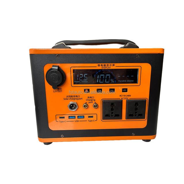 Inverter Lithium Power Bank Station Energy Supply Systems Use Portable Camping Outdoor Solar Home Energy Storage Battery