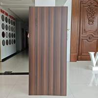 Revêtement de porte en MDF/HDF imperméable, durable, facile à nettoyer, bon prix, panneau de porte, vente en gros d'usine