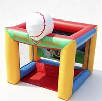 FUN BOUNCE Casa de Brinco Inflable de PVC para Uso Comercial y Doméstico