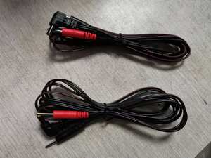 交換用<span class=keywords><strong>TENS</strong></span>電極リード線/ケーブル-2.35mm安全-標準2mmピンコネクタ付きプラグ - Product Image 6