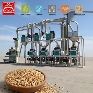 Moulin à farine de blé de grande capacité 30t (30 tonnes par jour) – Usine de production de farine de blé à vendre - Product Image 1