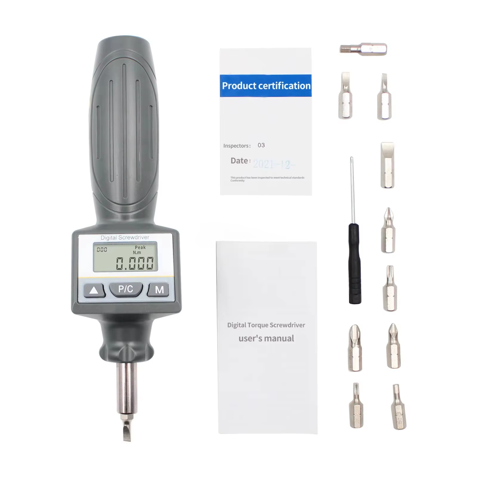 Destornillador de 0,015-0,5 nm