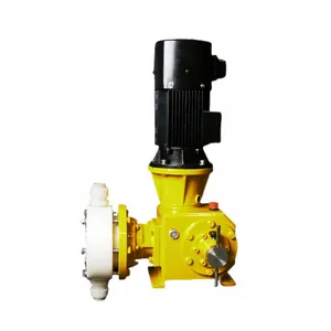 1800 Lph To 4200 Lph Double Head CNP Diaphragm Metering Liquid Dosing Pump With PVDF PVC 316SS Fluid End