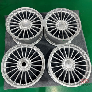 Rines de Aleación Forjados Personalizados Monoblock 4x108 5x120 5x112 de 17 18 19 Pulgadas en Plata para Autos <span class=keywords><strong>Alpina</strong></span> <span class=keywords><strong>BMW</strong></span> E60 E39 E38 <span class=keywords><strong>E34</strong></span> - Product Image 2
