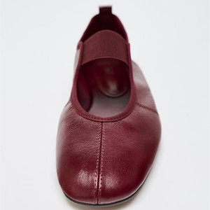 Nouvelles Chaussures Plates Décontractées pour Femmes, Style Ballerines à Bout Rond en Caoutchouc, Modèle Été-Automne 2026 - Product Image 2