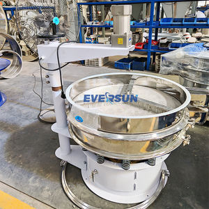 רב-שכבתי רוטרי מסך פריקה אוטומטית חומר נירוסטה רוטט מכונת סינון - Product Image 6