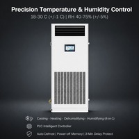 Climatiseur de précision Freeair 15 kW, déshumidificateur 160 L/jour, machine à température et humidité constantes, humidificateur 6 kg/h pour salle informatique