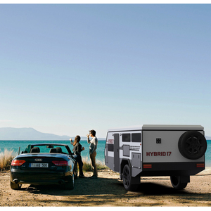 Caravana híbrida de 13 pies, 17 pies, <span class=keywords><strong>18</strong></span>, 4 camas, armadura de nacimiento, fuera de la carretera, Australia, caravanas en Shandong 15, Offroad Hybride - Product Image 5