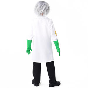 Costume da Cosplay di Halloween pazzo scienziato Costume da festa pazzo per bambini carnevale pazzo Festival vestiti - Product Image 3