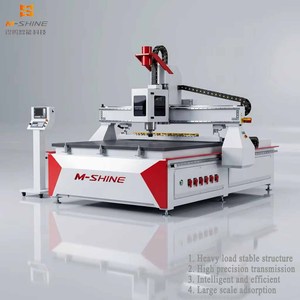 เครื่องเราเตอร์แกนหมุน M-shine กำลังไฟ 9 กิโลวัตต์ รุ่นขายดี ดีไซน์ใหม่ สำหรับงานไม้และการผลิตเฟอร์นิเจอร์จำนวนมาก - Product Image 1