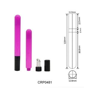 Custom Logo Lip Gloss Tubes 8ml Plastic Empty Lip Oil Tubs with Screw Cap - Product Image 2