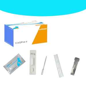 고양이 코로나바이러스(FCoV) 항원 신속 혈액 검사 키트 수의학 검사 스트립 동물 수의학 - Product Image 5