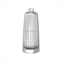 Hochwertige klare und farbige Glasflasche Frosted Parfüm behälter mit Pump Sprayer Seal Made in China