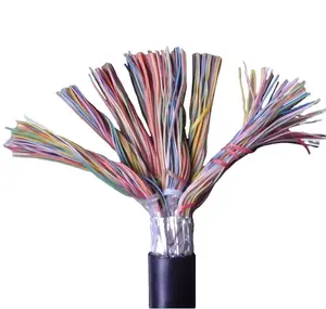 Teléfono subterráneo CAT5 cables 2-100 pares multi par cable de comunicación al aire libre 0,5mm cobre desnudo j11