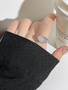 แหวนหมั้นสแตนเลสสตีลประดับเพทายรูปหัวใจชุบทองคำสีกุหลาบ ดีไซน์คลาสสิก หนา ทนทาน กันน้ำ สำหรับผู้หญิง ลดราคาพิเศษ - Product Image 3