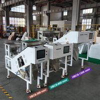 Machine de tri intelligente par IA pour noix, grains de café, cerises, ail, piments, olives, tomates, viande séchée, avec trieur de couleur en plastique