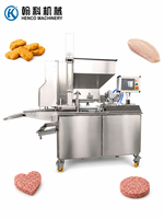 Machine automatique Henco pour la formation de saucisses, de burgers et de galettes de poisson, petite machine commerciale pour la fabrication de hamburgers, Shandong