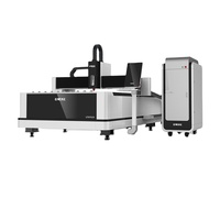 Machine de découpe laser CNC pour laiton, fer, acier au carbone, acier inoxydable, machine de découpe laser à fibre