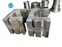 Grand support de fixation coulissant pour bloc de moule en acier ZG45, services d'usinage CNC