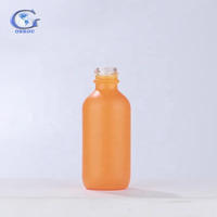 Neues Produkt 60ml Luxus-Haaröl Grüne Orange Glasflasche mit Pipette Lila Gelbe Ätherische Öl-Flaschen