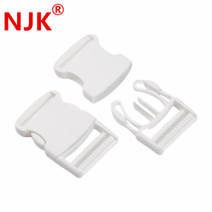 Fibbie A Scatto Doppie Per Zaini - 50mm, Nero, Confezione Da 4 Pezzi, Per Cinghie 38-50mm - Foto 2