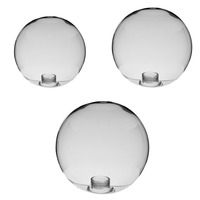 Abat-jour en verre givré, couvercle sphérique double couche de remplacement pour ampoule G9, luminaire suspendu moderne pour plafond