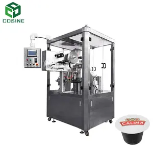 Máquina de llenado y sellado de encapsulación de café máquina de llenado automático máquina de llenado de café en polvo de taza K precisión de llenado 0,2G