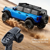 Voiture RC Hstar R22 1/12 4x4 avec éclairage cool, modèle de simulation de camion tout-terrain électrique télécommandé de qualité hobby, jouet pour garçons et adultes