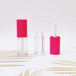 <span class=keywords><strong>Tubes</strong></span> carrés vide à Logo personnalisé, conteneur rond transparent pour rouge à lèvres, jaune, violet, pièces, emballage de rouge à lèvres - Product Image 5